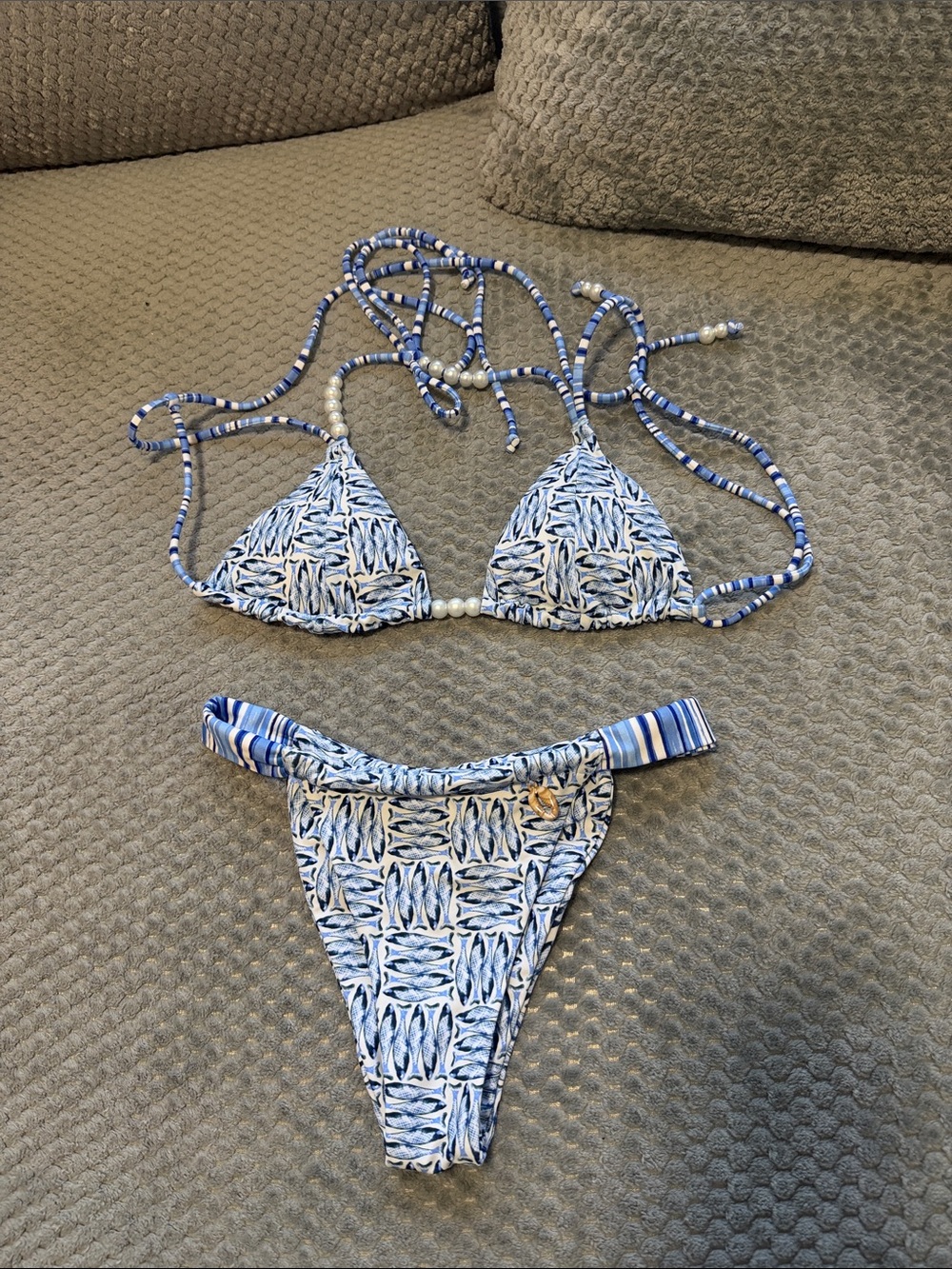 Blackbough Swim Vera Top & Giana Bottom Set, size XS, NWOT